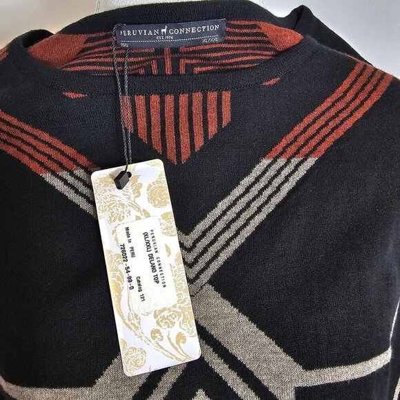 Graphic Art Deco Delano Top Peruvian Connection XL - Picture 2 of 4